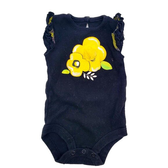 3M Carters Baby Onesie Girl 3-piece Tulle Ruffle Outfit Lightweight Bodysuit set - Picture 7 of 12